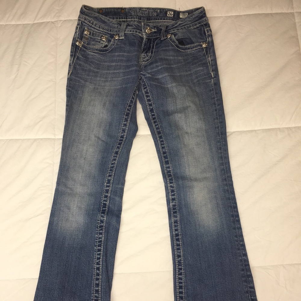 Miss me jeans, bootcut, size 26
